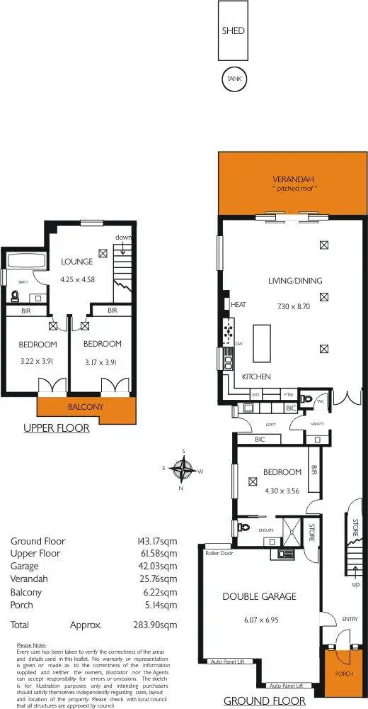 Floorplan of Homely house listing, 32 Hughes Avenue, Henley Beach SA 5022