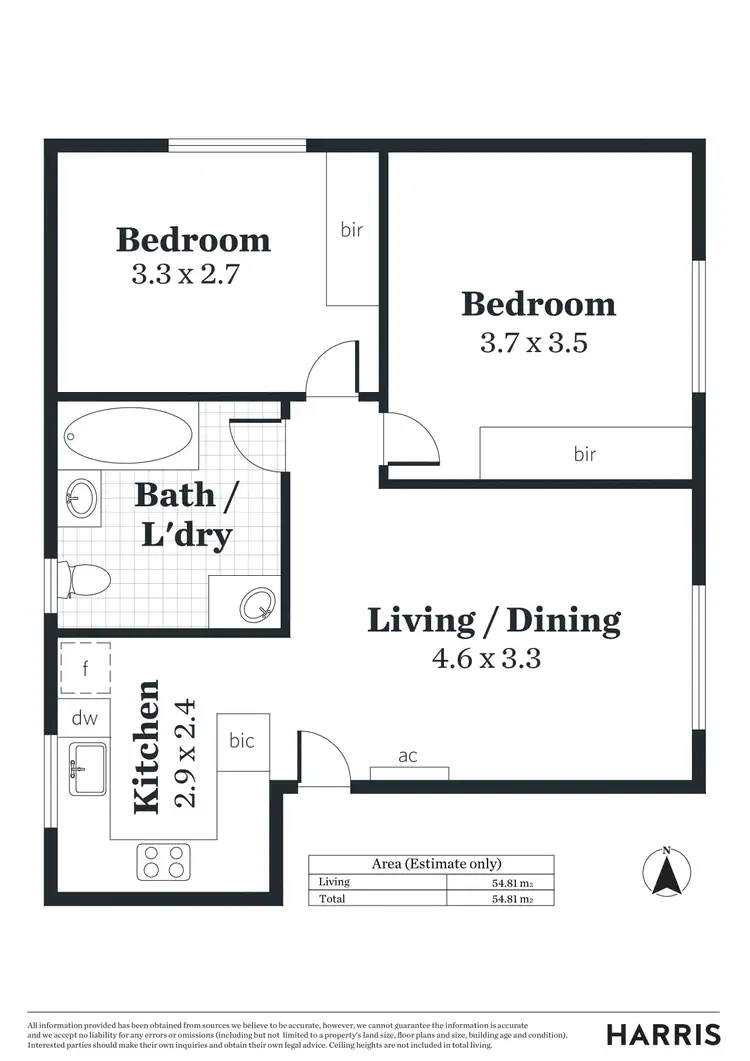 Floorplan of Homely unit listing, 4/7 Cumberland Avenue, Cumberland Park SA 5041