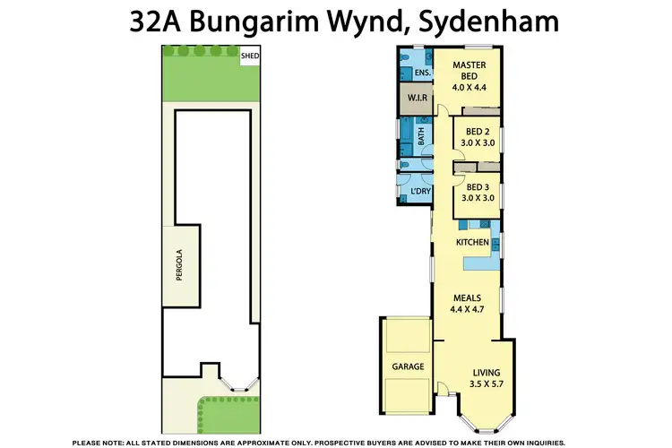 Floorplan of Homely unit listing, 32A Bungarim Wynd, Sydenham VIC 3037