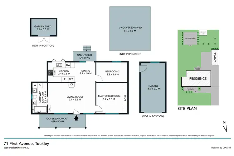 Floorplan of Homely house listing, 71 First Avenue, Toukley NSW 2263