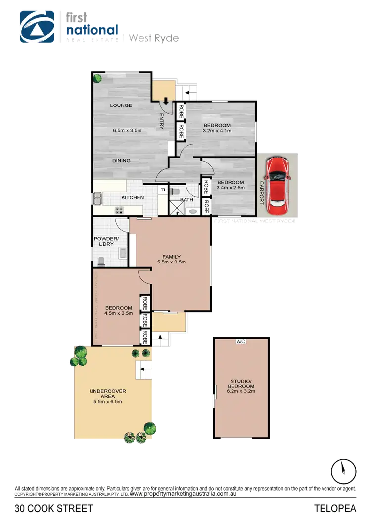 Floorplan of Homely house listing, 30 Cook Street, Telopea NSW 2117