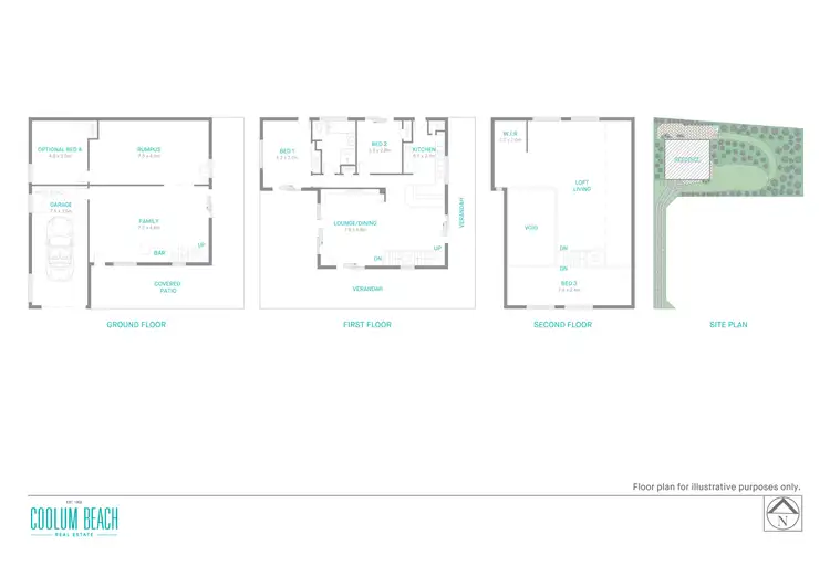Floorplan of Homely house listing, 88 Suncoast Beach Drive, Mount Coolum QLD 4573