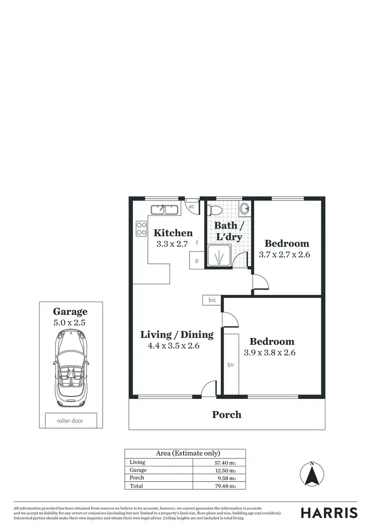 Floorplan of Homely unit listing, 3/1A Dulcie Street, Dulwich SA 5065