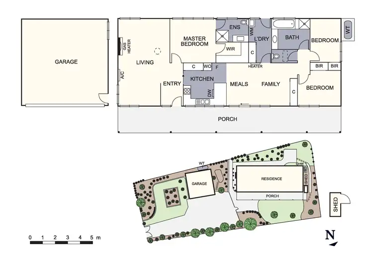 Floorplan of Homely house listing, 9 Alison Avenue, Boronia VIC 3155