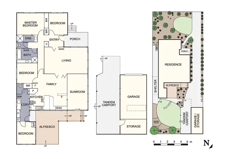 Floorplan of Homely house listing, 15 Ronald Crescent, Boronia VIC 3155
