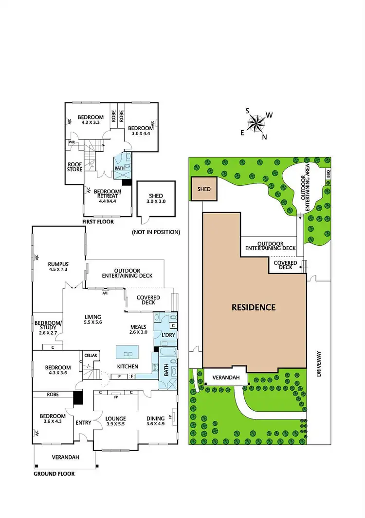 Floorplan of Homely house listing, 34 Maysia Street, Canterbury VIC 3126