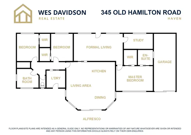 Floorplan of Homely house listing, 345 Old Hamilton Road, Haven VIC 3401