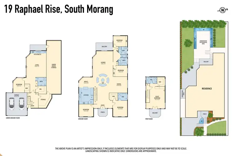 Floorplan of Homely house listing, 19 Raphael Rise, South Morang VIC 3752