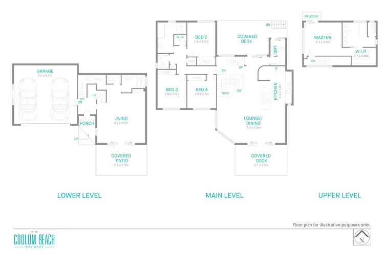 Floorplan of Homely house listing, 9 Elly Circuit, Coolum Beach QLD 4573