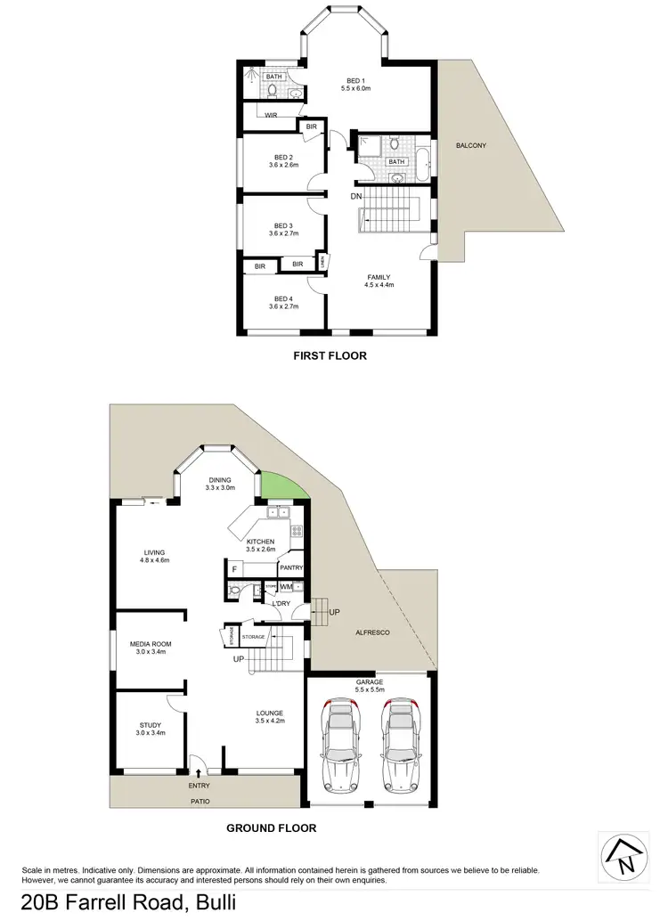 Floorplan of Homely house listing, 20B Farrell Road, Bulli NSW 2516