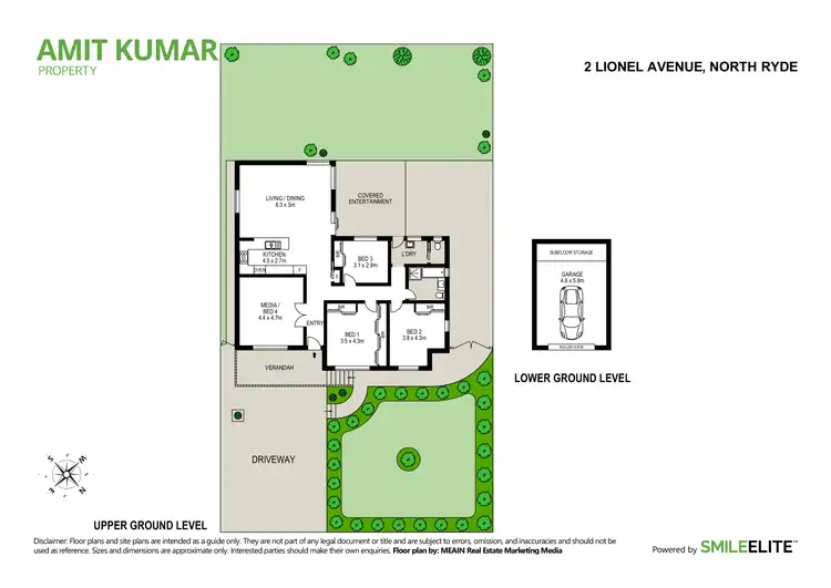 Floorplan of Homely house listing, 2 Lionel Avenue, North Ryde NSW 2113