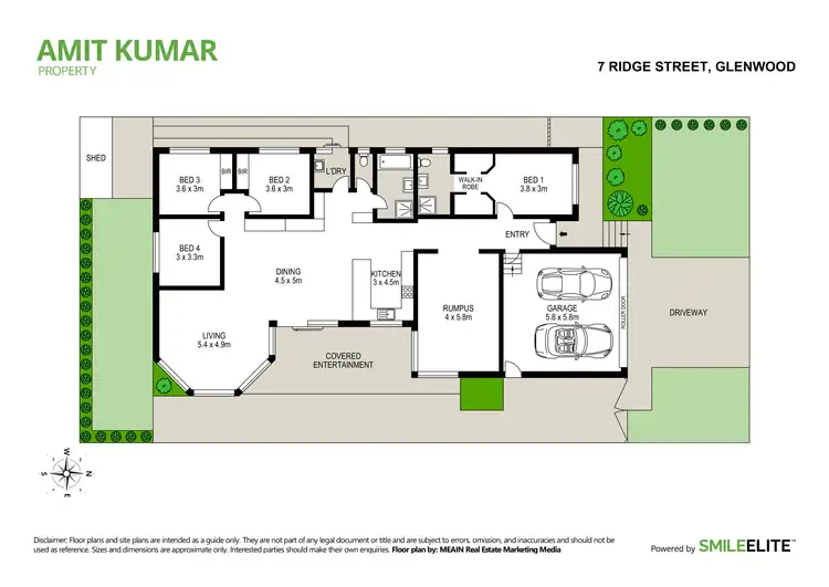 Floorplan of Homely house listing, 7 Ridge Street, Glenwood NSW 2768