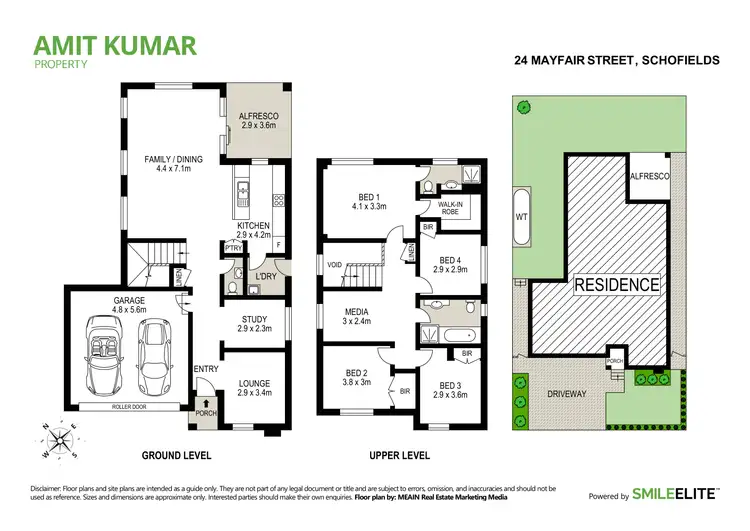 Floorplan of Homely house listing, 24 Mayfair Street, Schofields NSW 2762