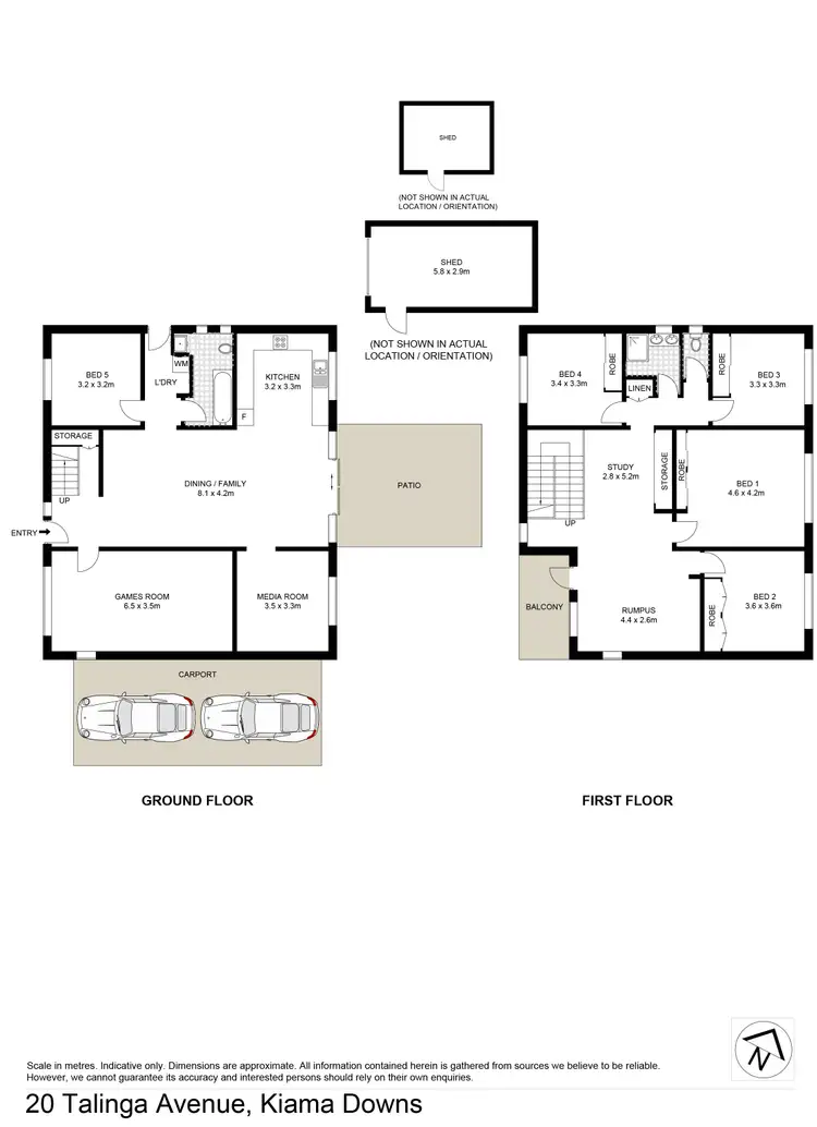 Floorplan of Homely house listing, 20 Talinga Avenue, Kiama Downs NSW 2533