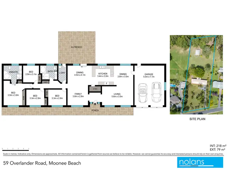 Floorplan of Homely house listing, 59 Overlander Road, Moonee Beach NSW 2450