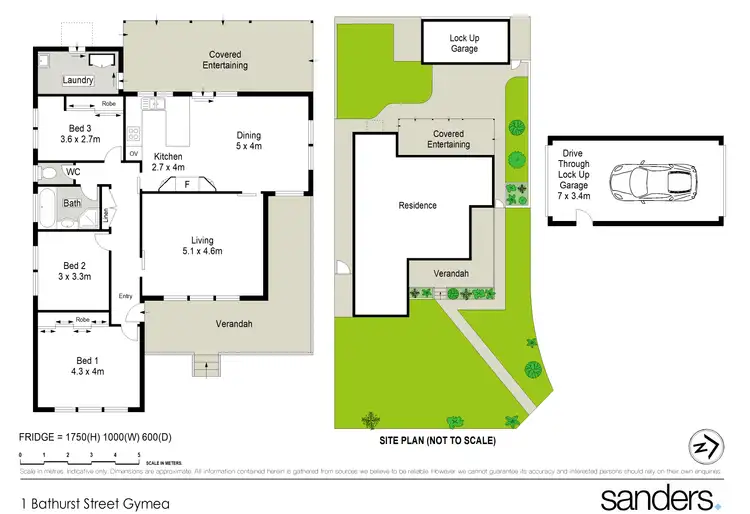 Floorplan of Homely house listing, 1 Bathurst Street, Gymea NSW 2227