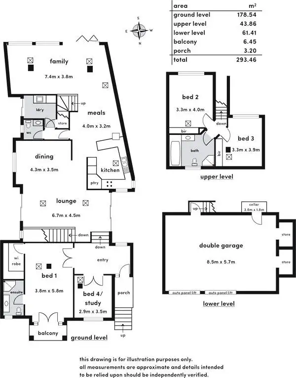 Floorplan of Homely house listing, 8A Undelcarra Road, Burnside SA 5066