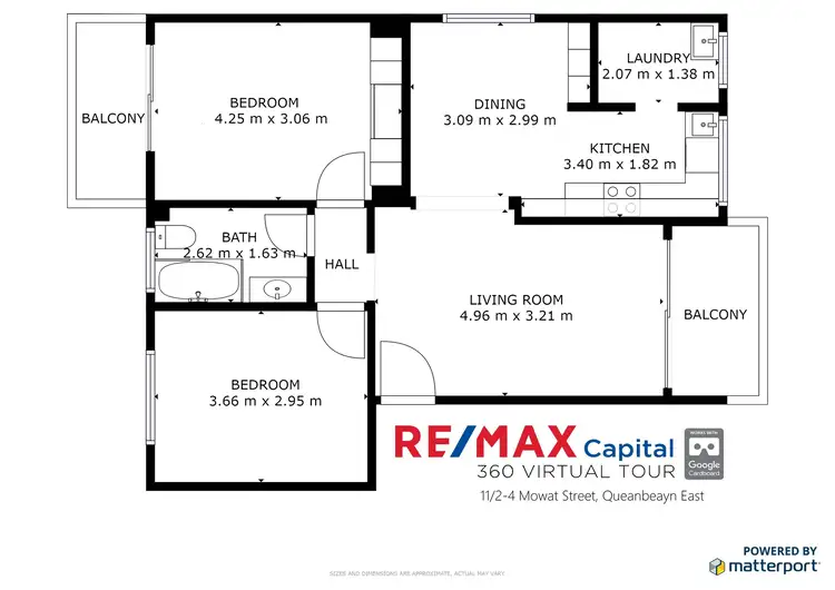 Floorplan of Homely unit listing, 11/2-4 Mowatt Street, Queanbeyan NSW 2620