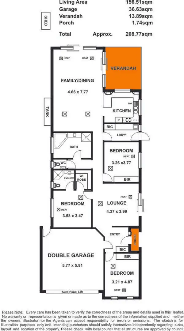 Floorplan of Homely house listing, 25A Browning Avenue, Kidman Park SA 5025