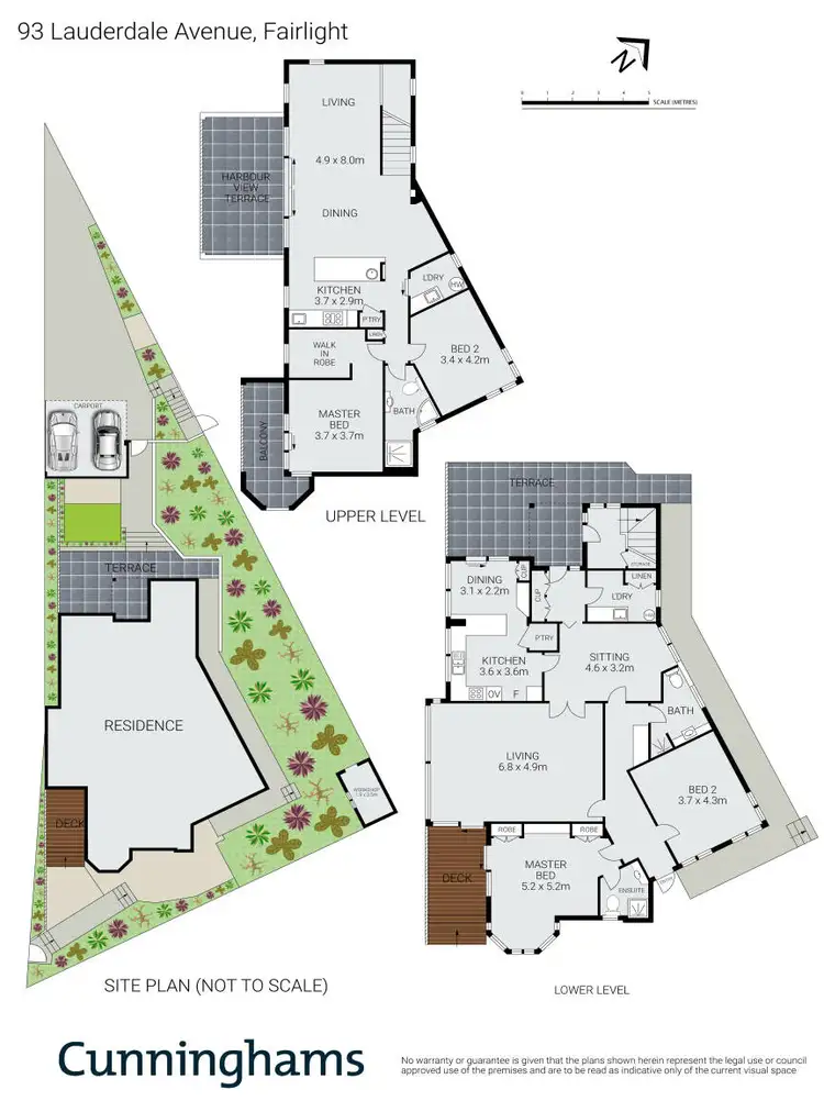 Floorplan of Homely house listing, 93 Lauderdale Avenue, Fairlight NSW 2094