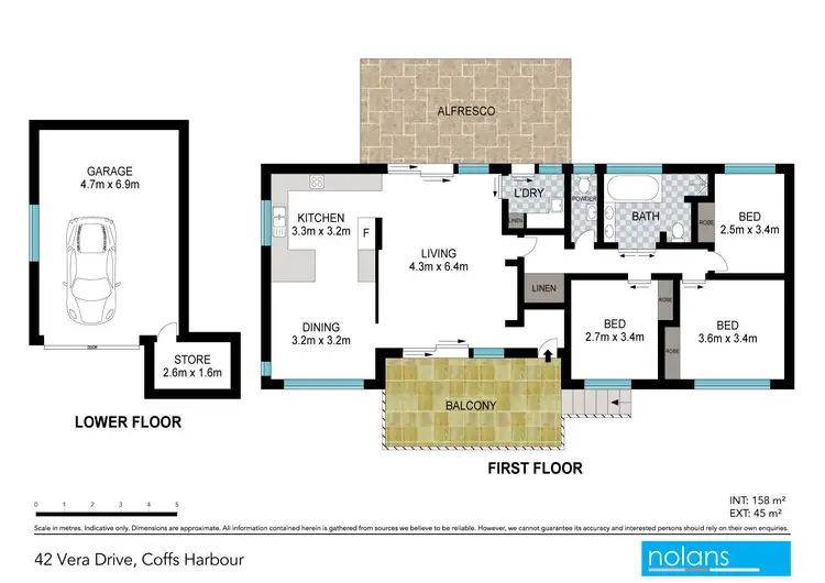 Floorplan of Homely house listing, 42 Vera Drive, Coffs Harbour NSW 2450