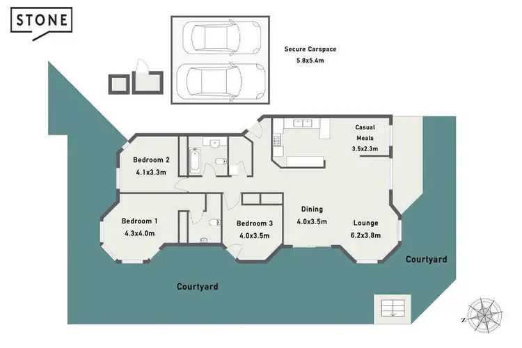 Floorplan of Homely apartment listing, 9/14 Ross Street, Seaforth NSW 2092