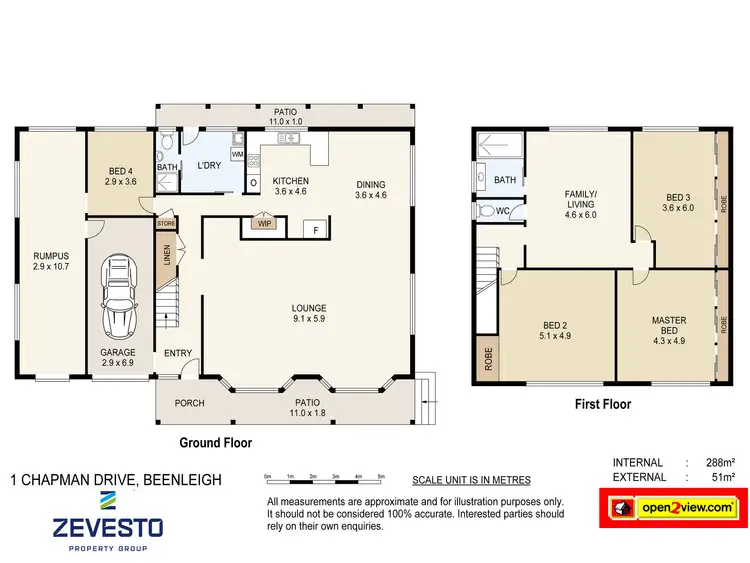 Floorplan of Homely house listing, 1 Chapman Drive, Beenleigh QLD 4207