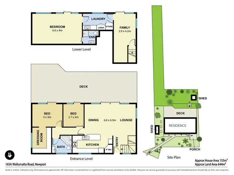 Floorplan of Homely house listing, 165a Wallumatta Road, Newport NSW 2106