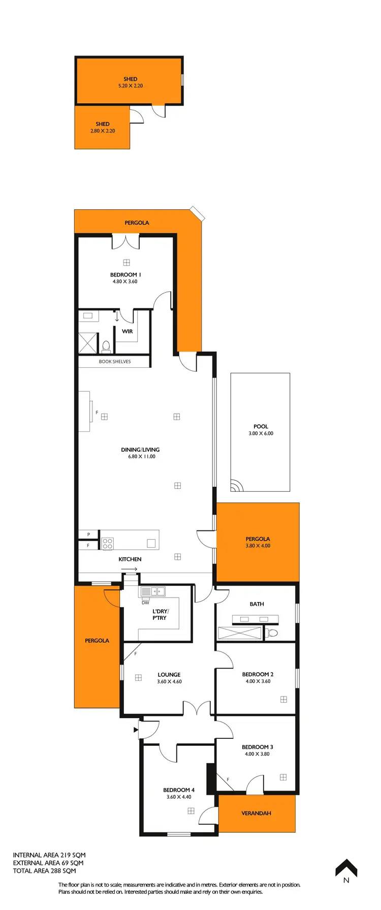 Floorplan of Homely house listing, 29 Tudor Street, Dulwich SA 5065