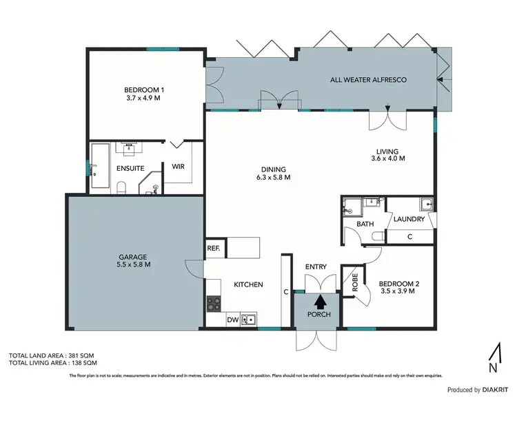 Floorplan of Homely unit listing, 21 Elizabeth Street, Mornington VIC 3931