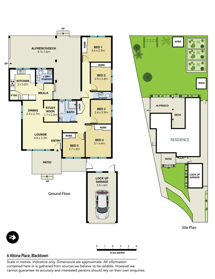 Floorplan of Homely house listing, 6 Altona Place, Blacktown NSW 2148