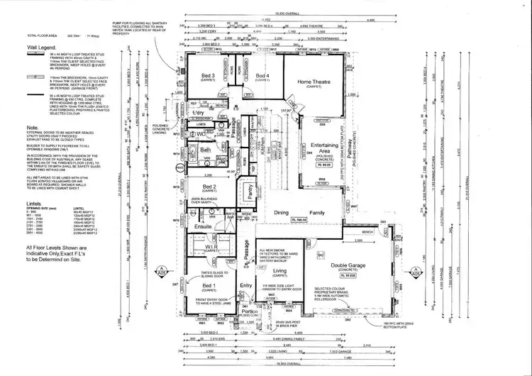 Floorplan of Homely house listing, 19 Cassons Crescent, Huntly VIC 3551