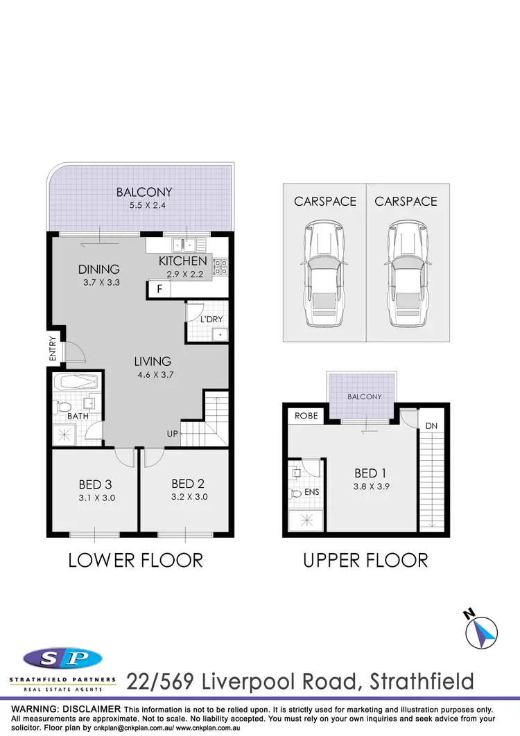Floorplan of Homely apartment listing, 25/569 Liverpool Road, Strathfield NSW 2135