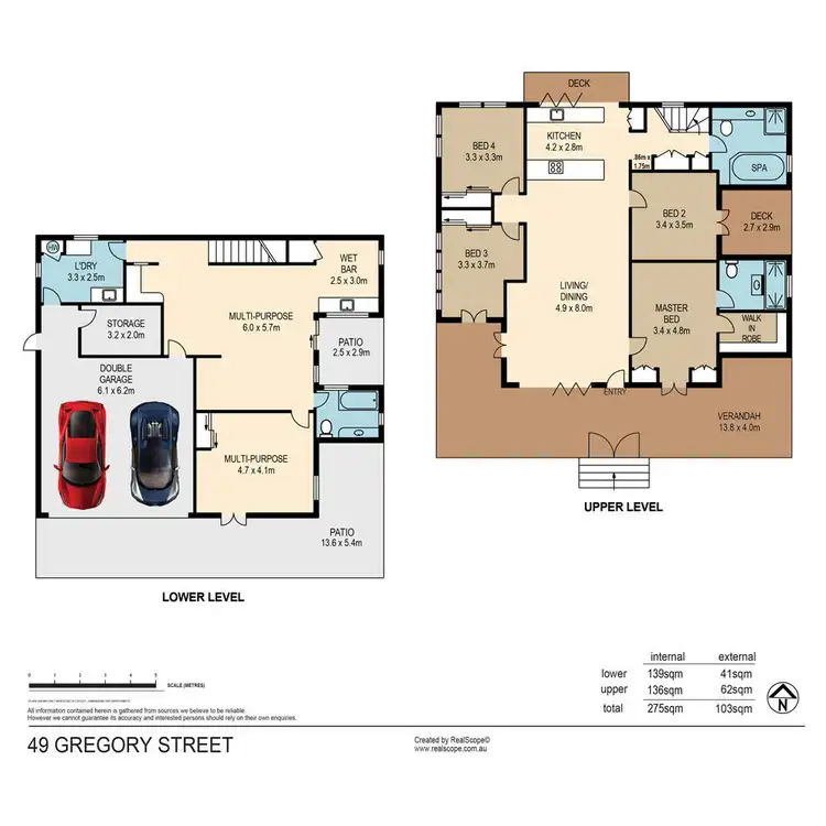 Floorplan of Homely house listing, 49 Gregory Street, Taringa QLD 4068