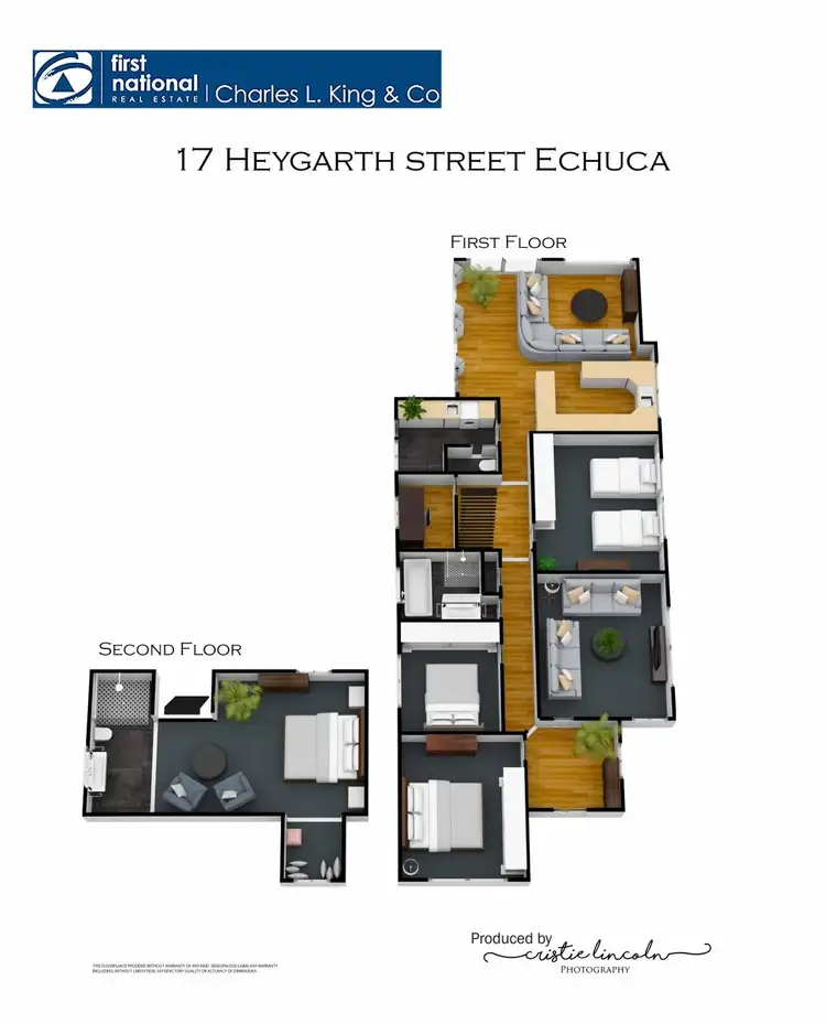 Floorplan of Homely house listing, 17 Heygarth Street, Echuca VIC 3564