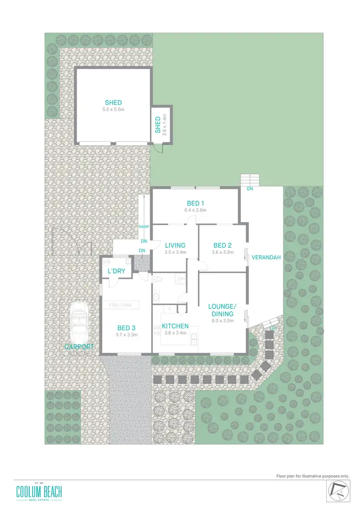 Floorplan of Homely house listing, 15 Rivendell Drive, Coolum Beach QLD 4573