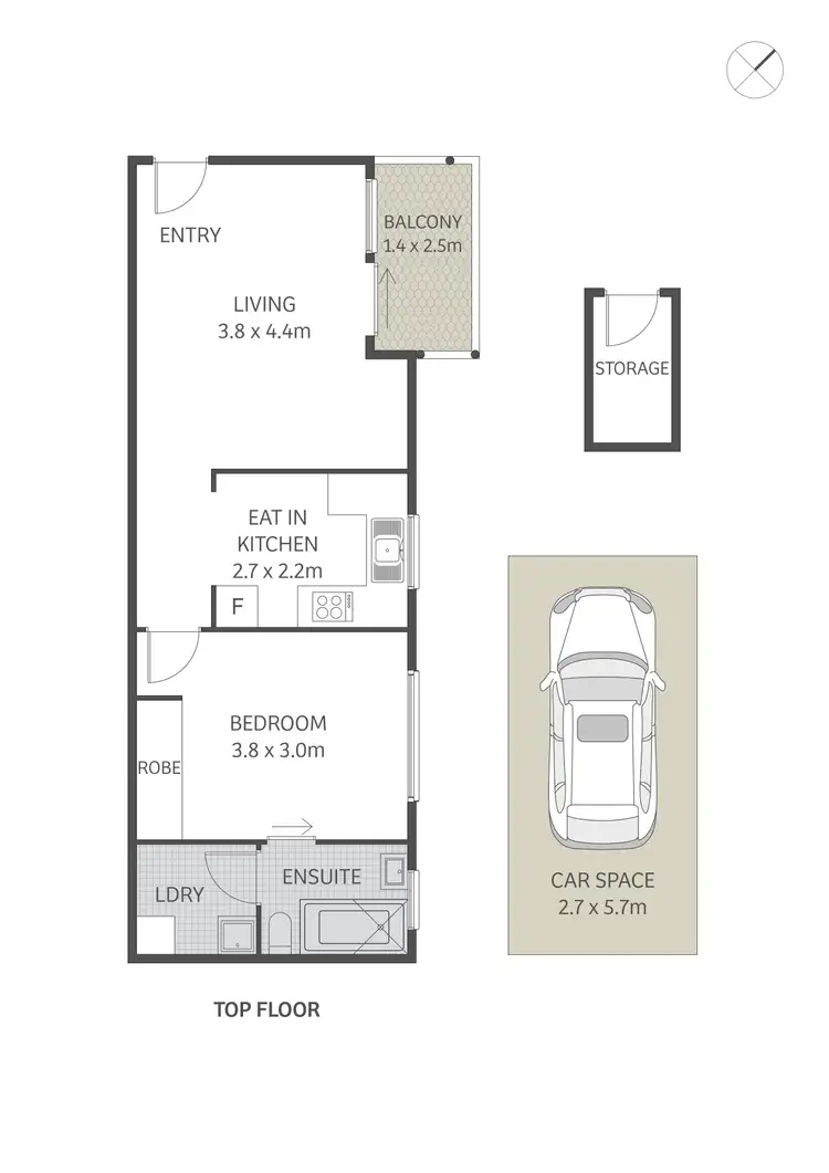 Floorplan of Homely apartment listing, 11/118 The Boulevarde, Dulwich Hill NSW 2203