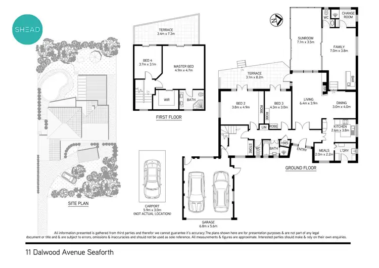 Floorplan of Homely house listing, 11 Dalwood Avenue, Seaforth NSW 2092