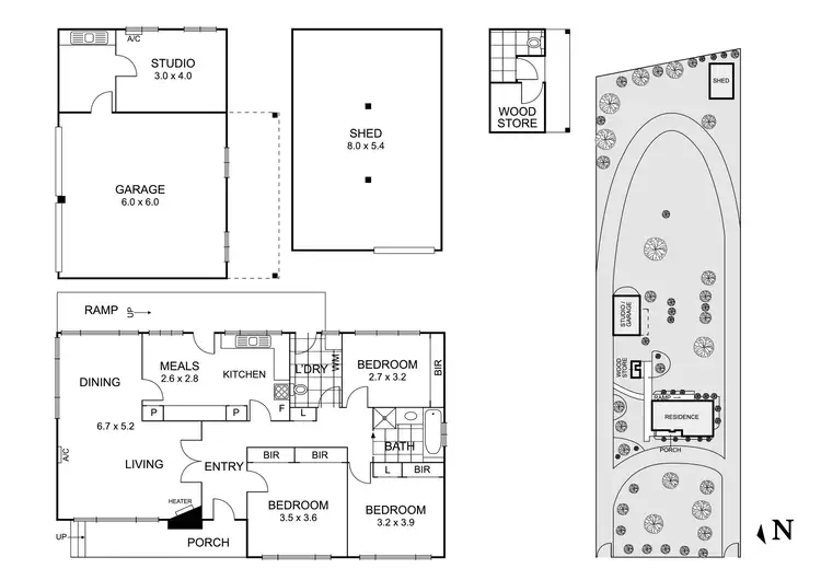 Floorplan of Homely house listing, 23 Sweeneys Lane, Eltham VIC 3095