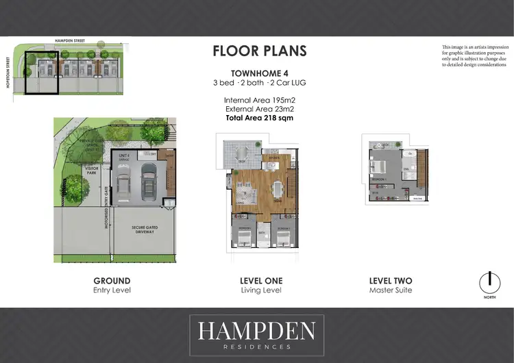 Floorplan of Homely townhouse listing, 4/47 Hopetoun Street, Ascot QLD 4007