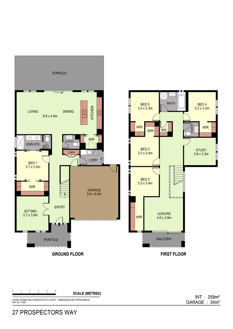 Floorplan of Homely house listing, 27 Prospectors Way, Big Hill VIC 3555