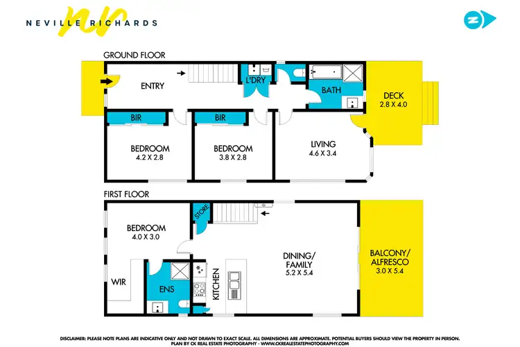 Floorplan of Homely house listing, 41 Stevens Street, Portarlington VIC 3223