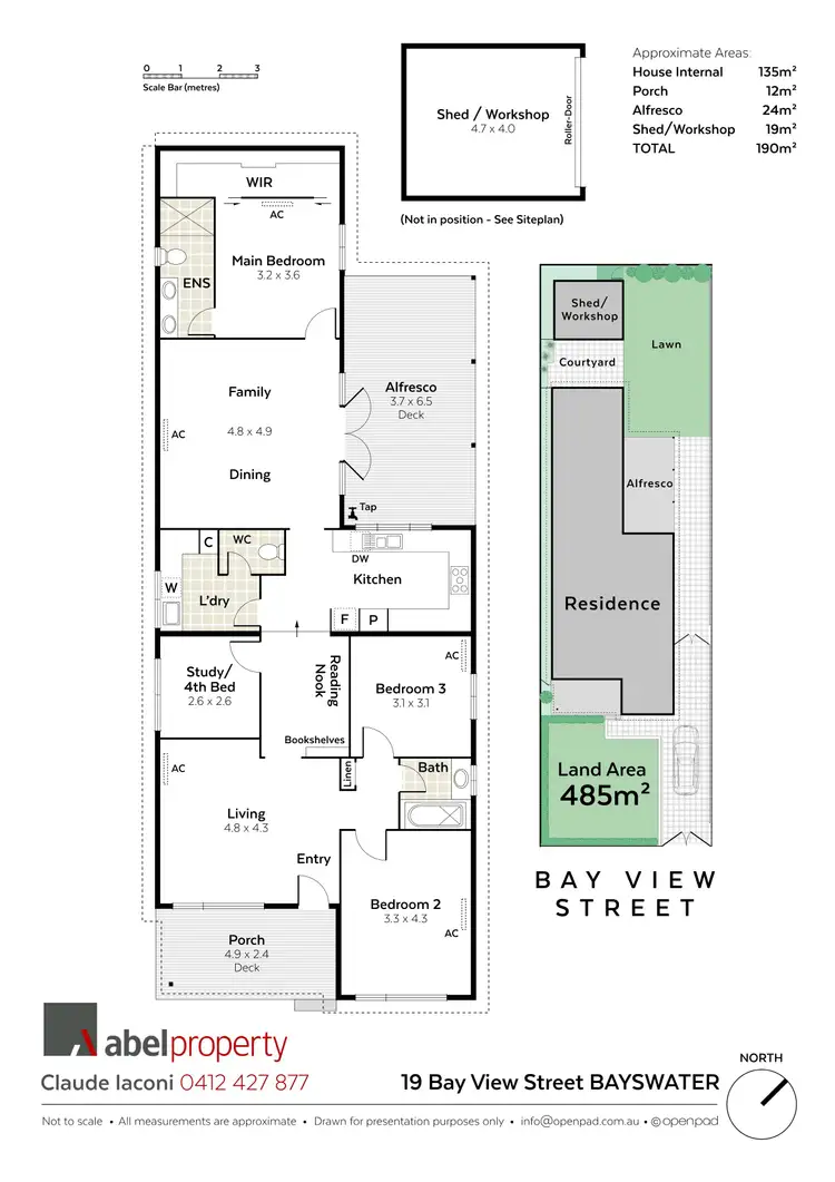 Floorplan of Homely house listing, 19 Bay View Street, Bayswater WA 6053