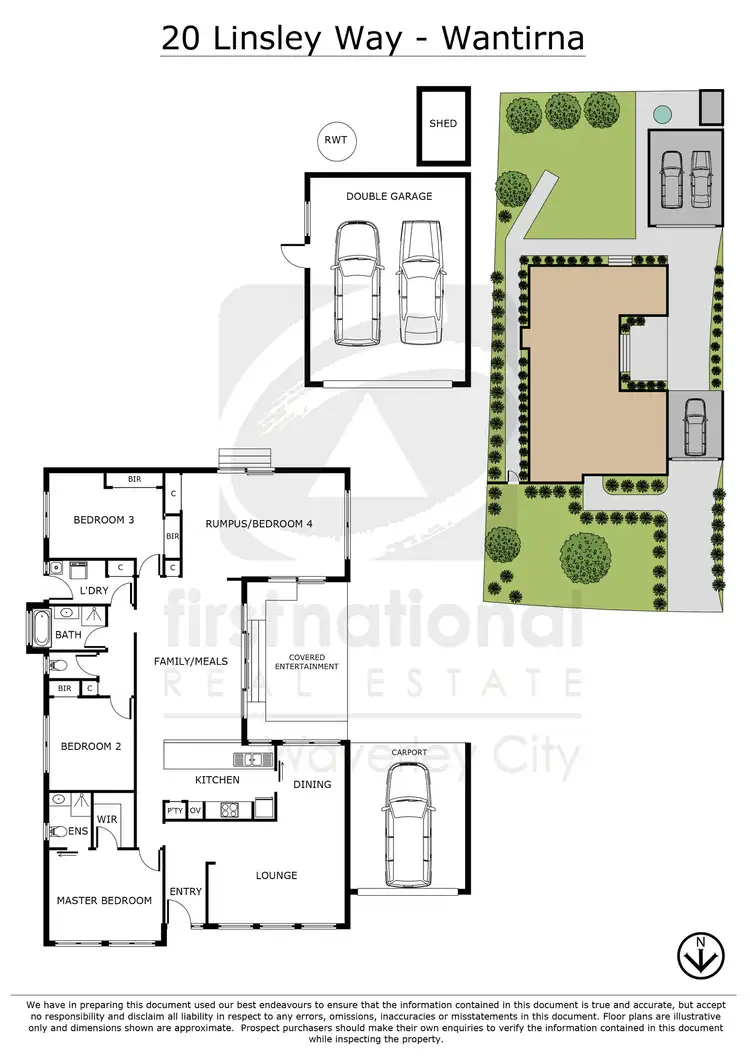 Floorplan of Homely house listing, 20 Linsley Way, Wantirna VIC 3152