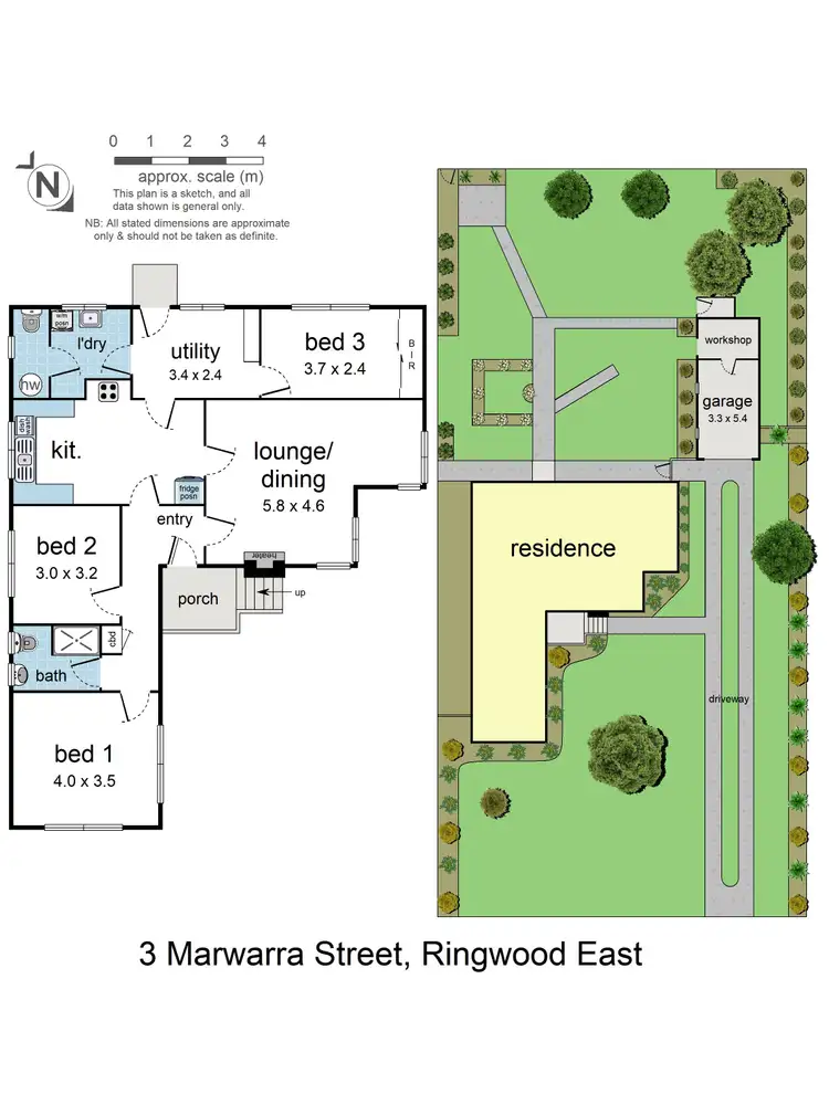 Floorplan of Homely house listing, 3 Marwarra Street, Ringwood East VIC 3135