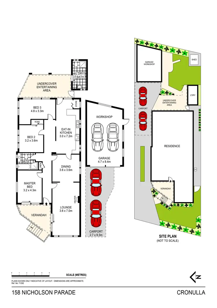Floorplan of Homely house listing, 158 Nicholson Parade, Cronulla NSW 2230