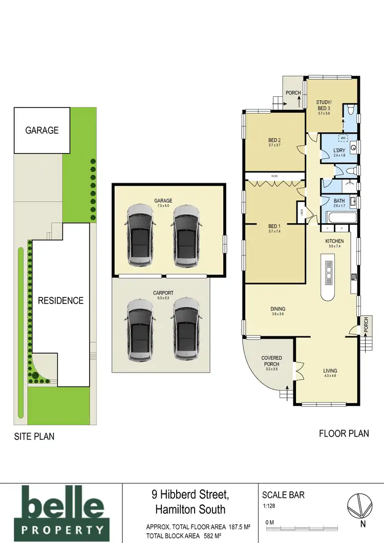 Floorplan of Homely house listing, 9 Hibberd Street, Hamilton South NSW 2303