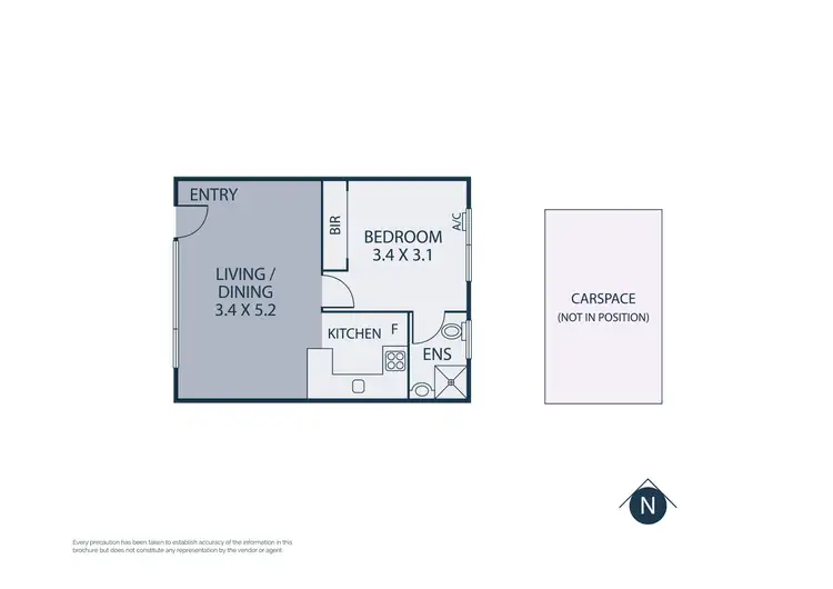Floorplan of Homely apartment listing, 7/45 Clarendon Street, Thornbury VIC 3071
