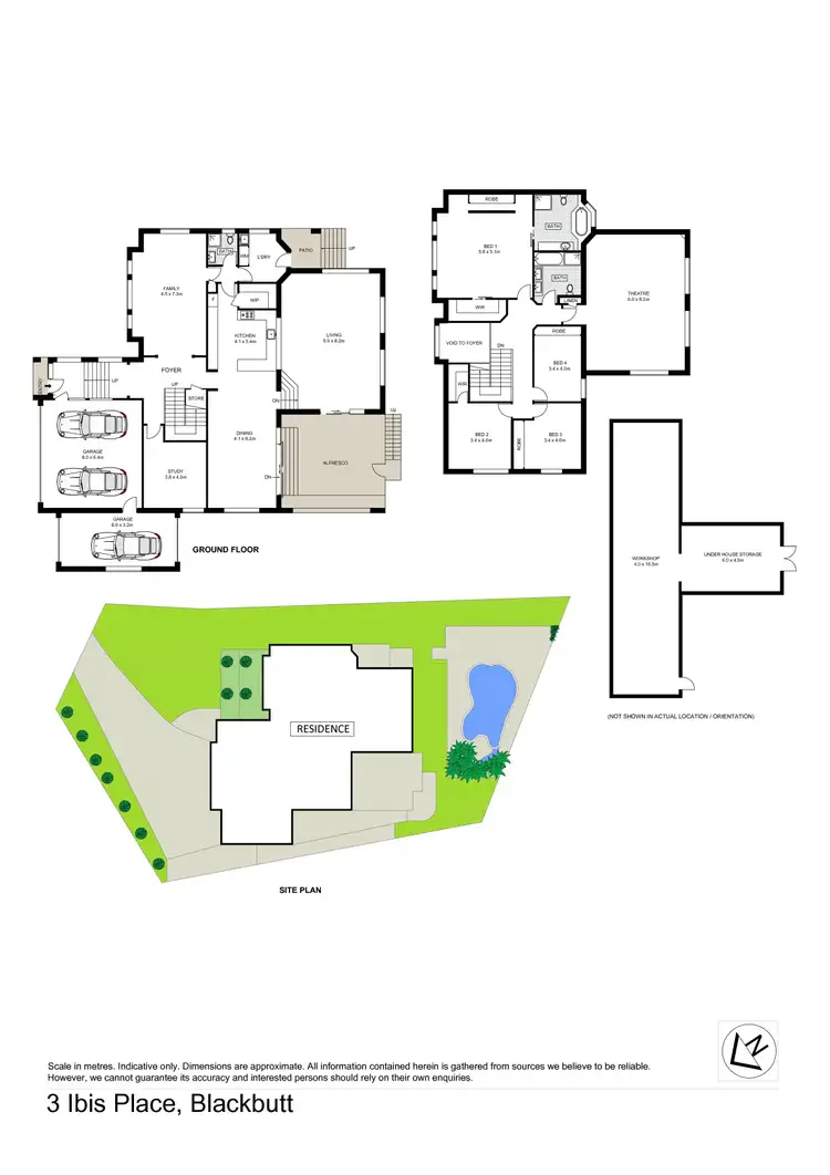 Floorplan of Homely house listing, 3 Ibis Place, Blackbutt NSW 2529