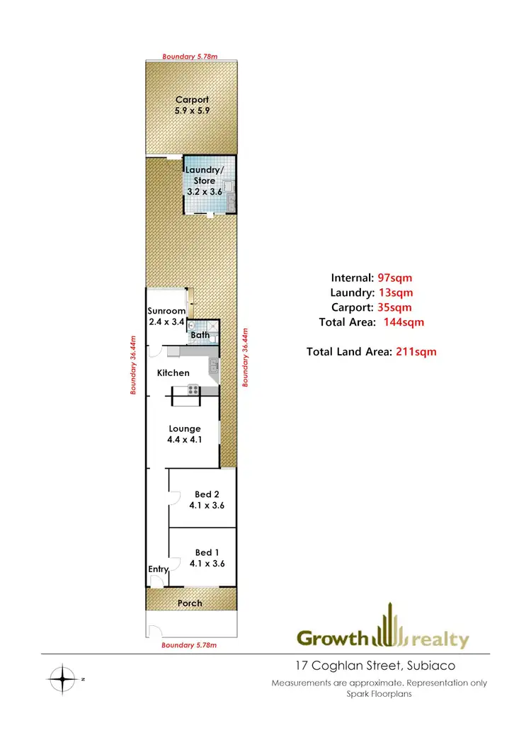Floorplan of Homely house listing, 17 Coghlan Road, Subiaco WA 6008